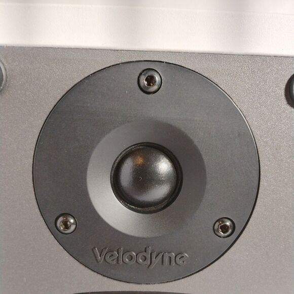 Pair Rare White Velodyne CHT-14WV Bookshelf Satellite Speakers 2002 - Picture 3 of 16